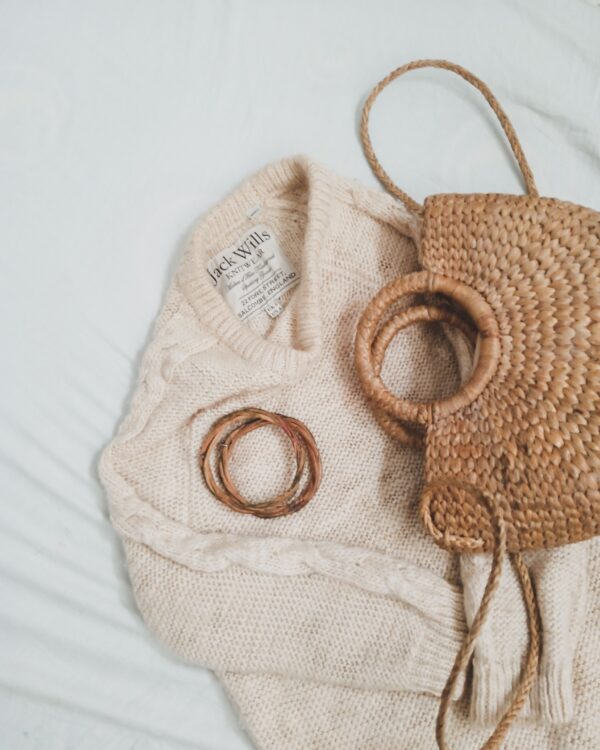 Sweater tejido camel