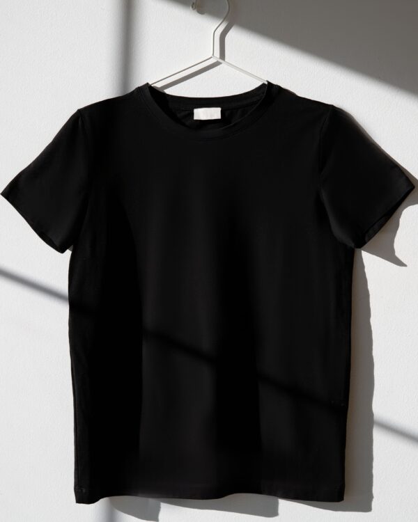 Remera oversize negra